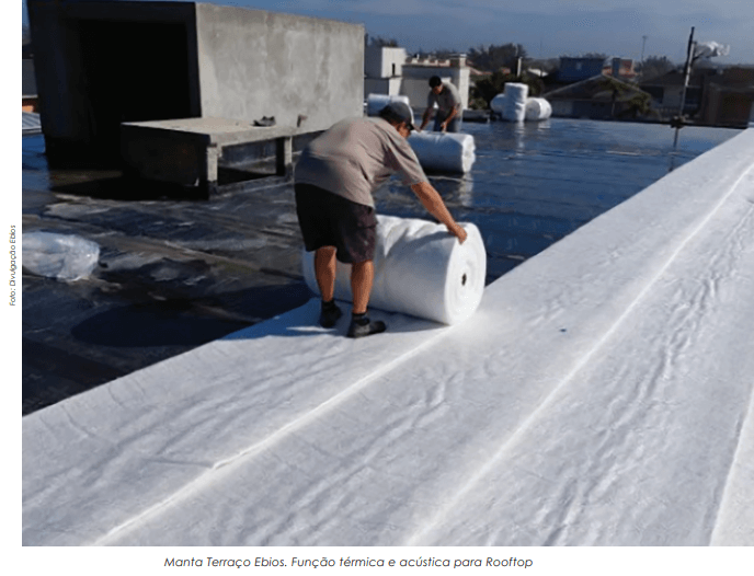 Mantas de material reciclado para isolamento termoacústico atendem à diversas aplicações 